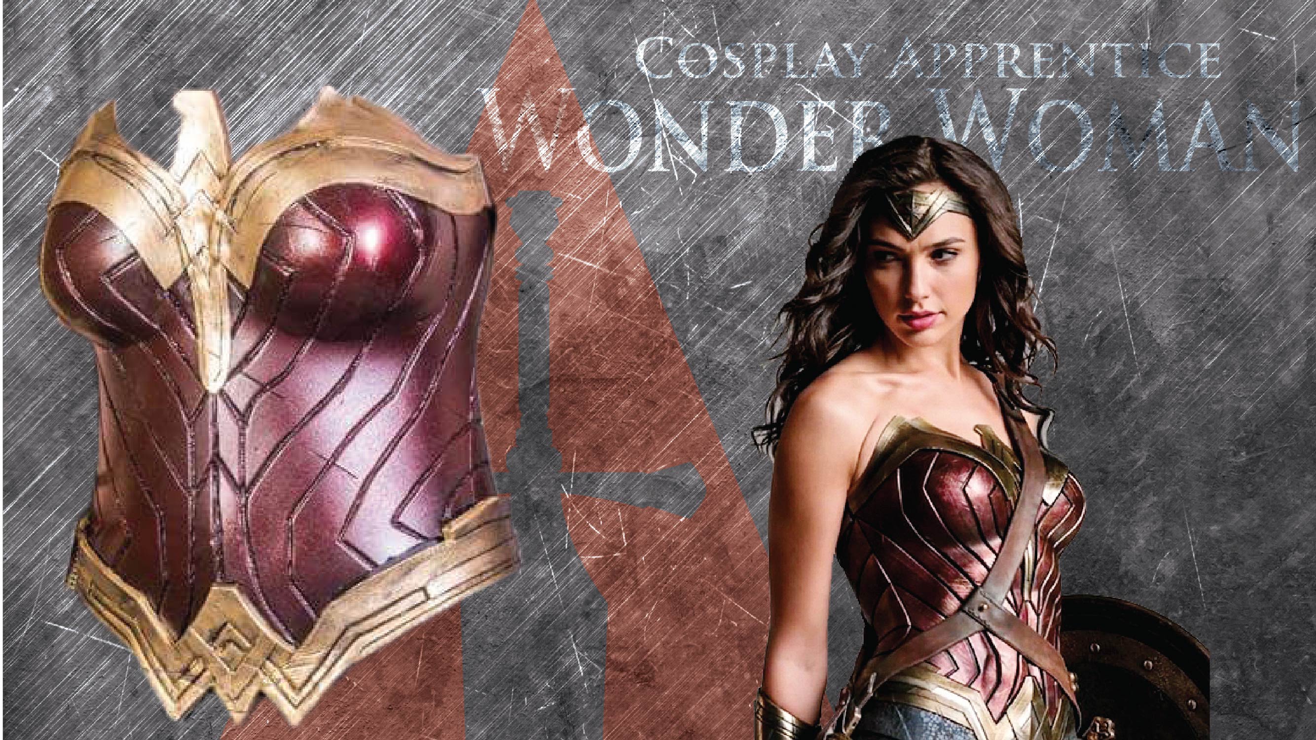 Cosplay Apprentice Cosplayapprentice How To Make Wonder Woman Cosplay Breastplate Armor 3535