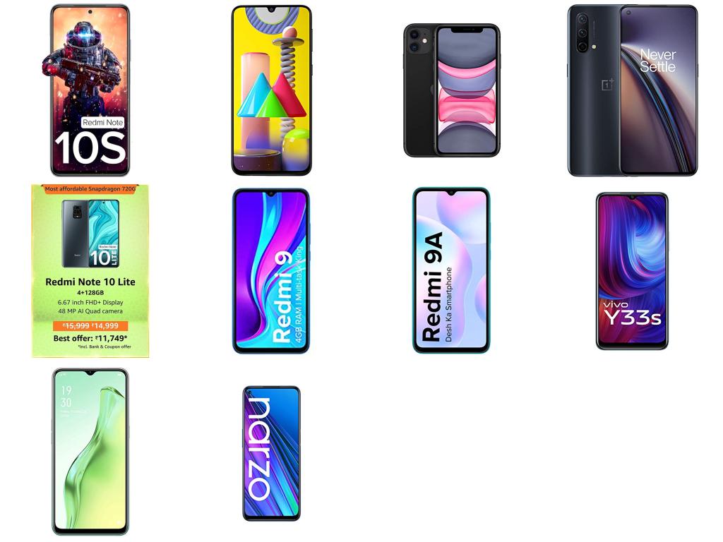 Top 10 Mobile in india