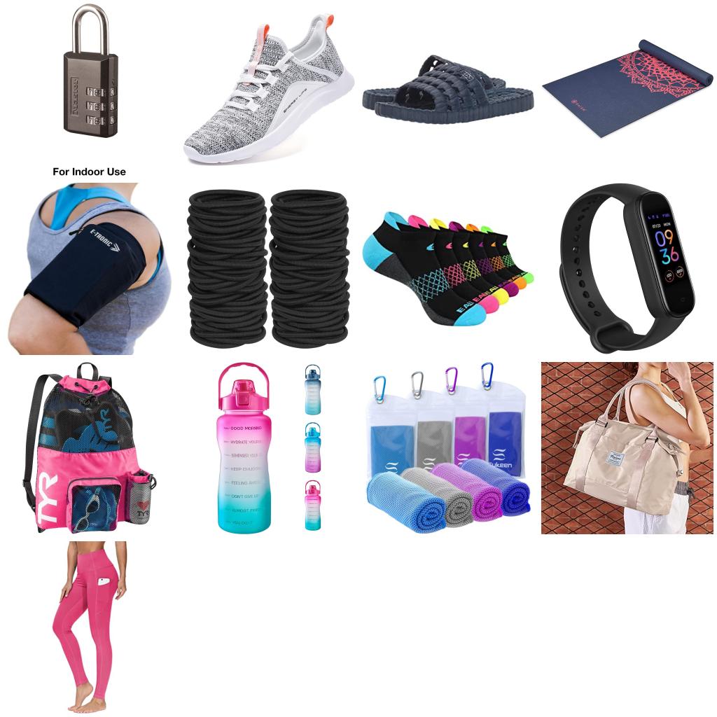 Women's Gym Bag Essentials