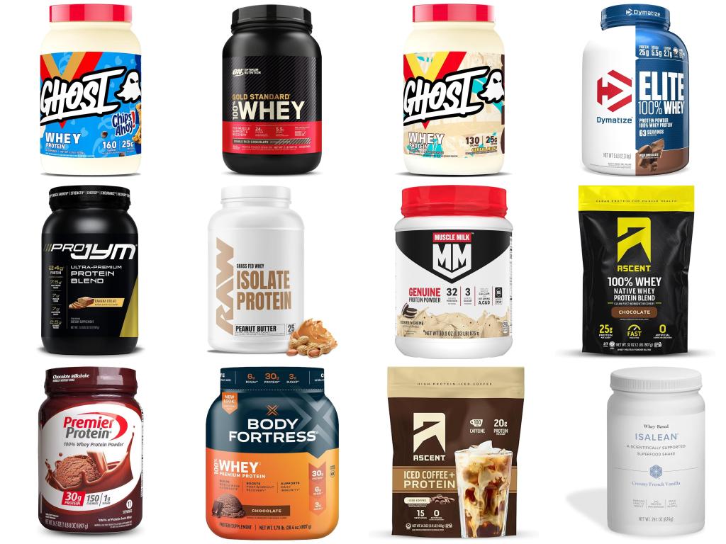 Top 12 Whey Protein Powders of 2024