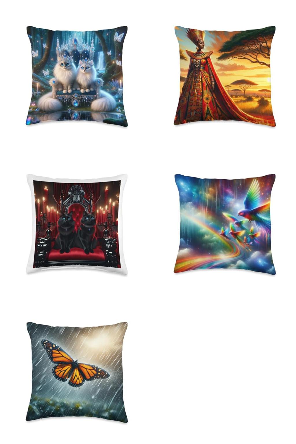 Decorator Pillows by @Pearlzz