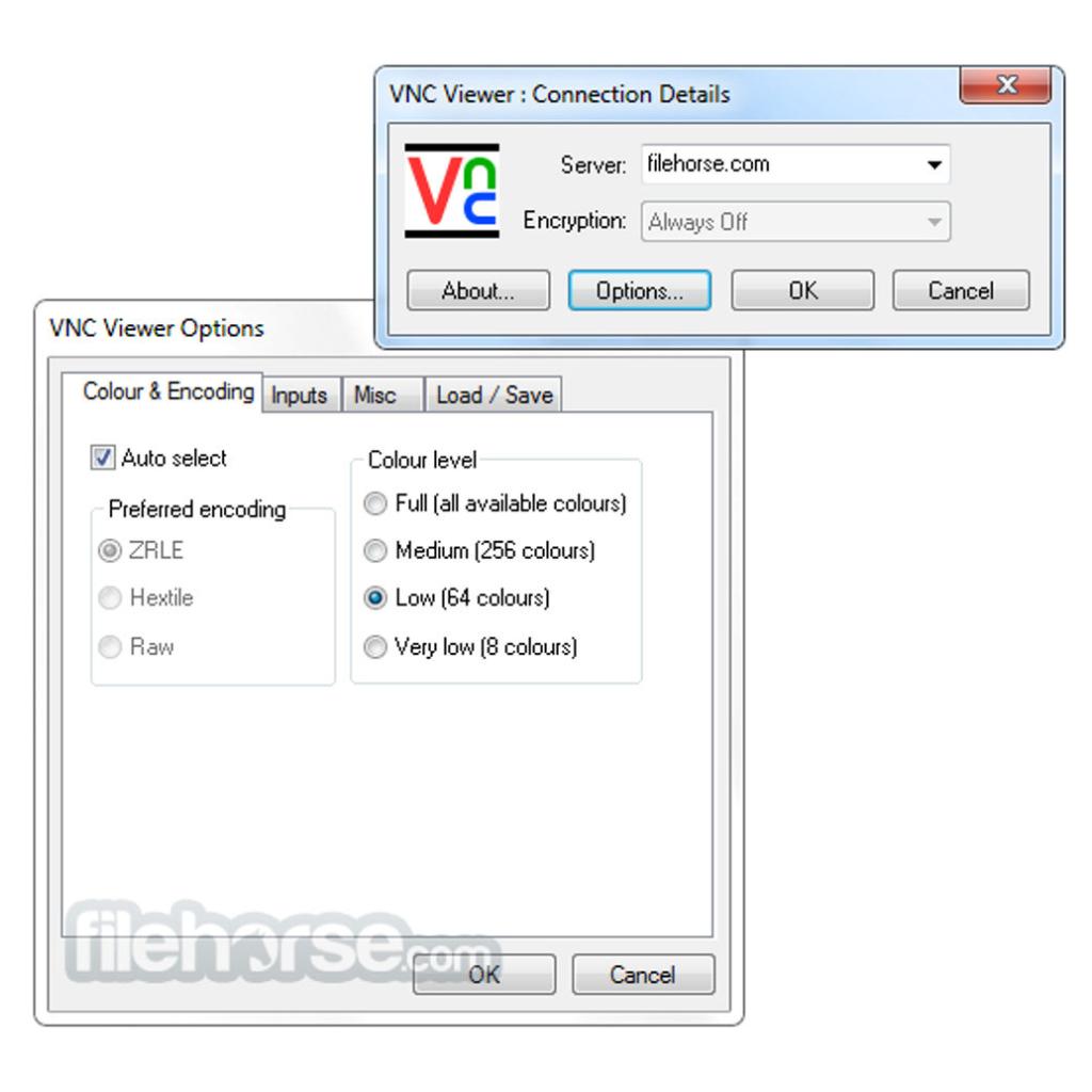 vnc server key