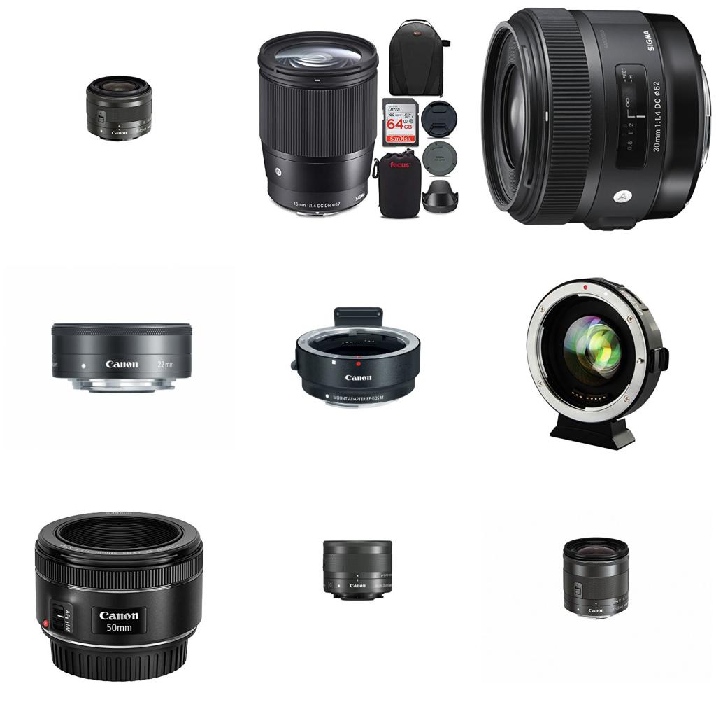 best portrait lens for canon m50 mark ii