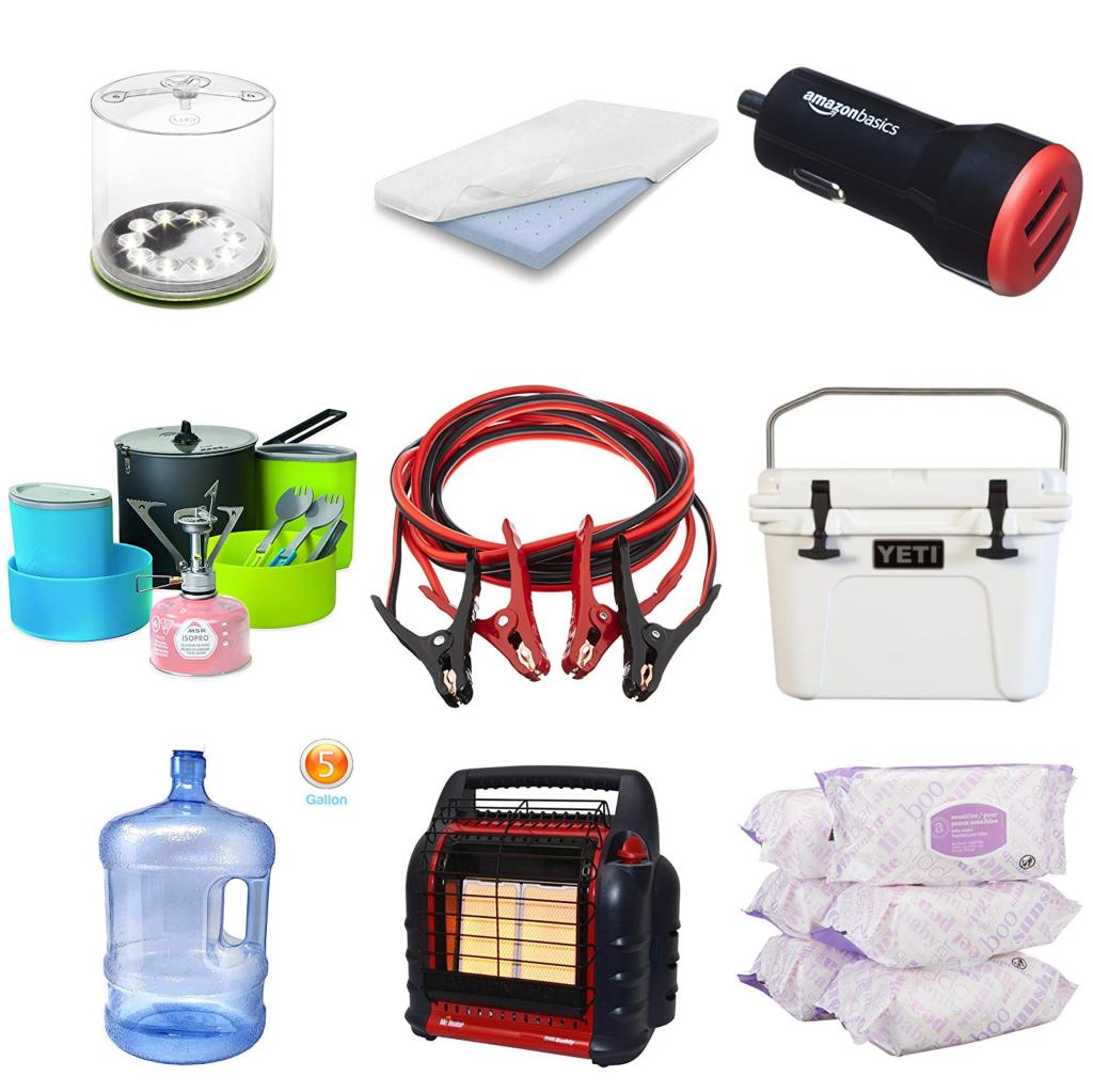 Essentials for Living in Your Car