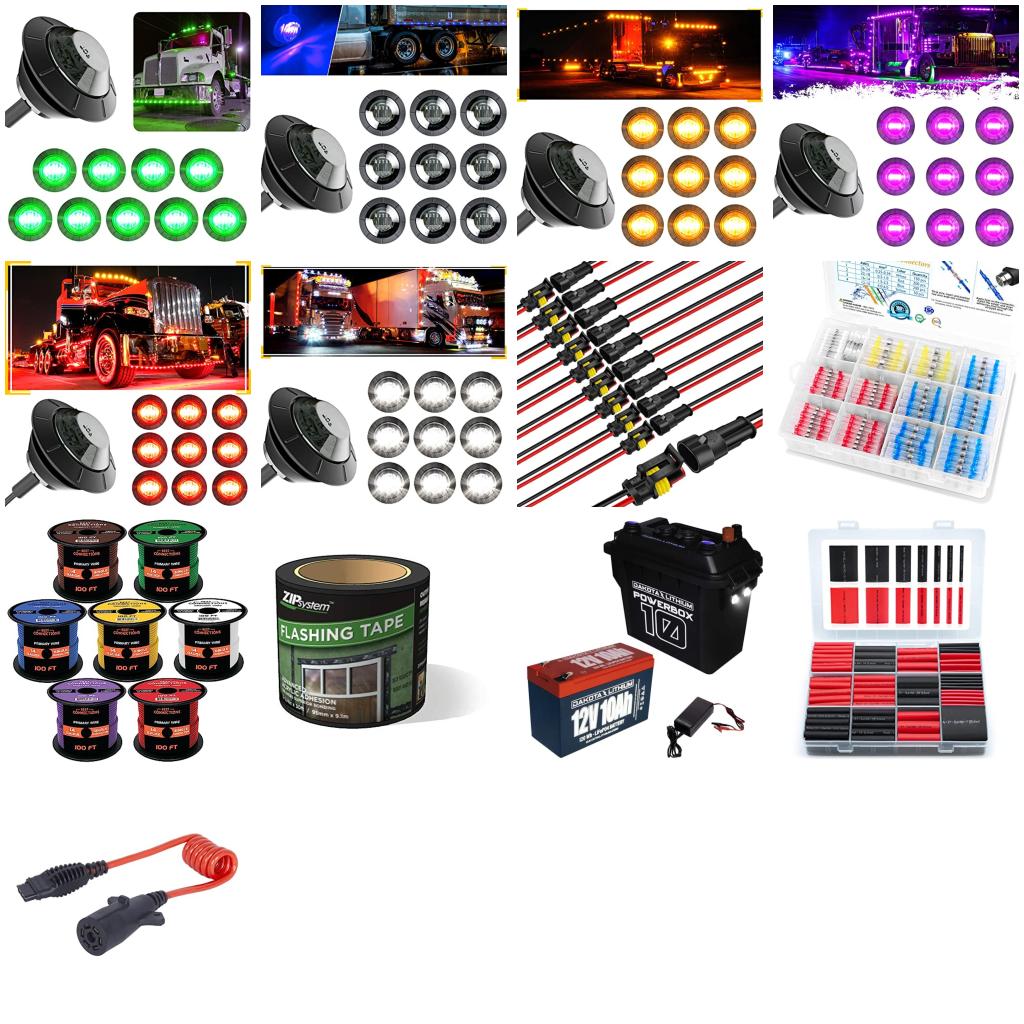 Kayak Trailer Bunk Lights