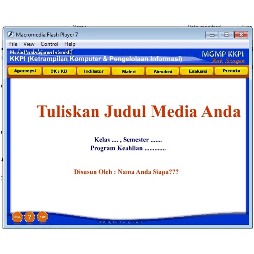 download media interaktif .fla