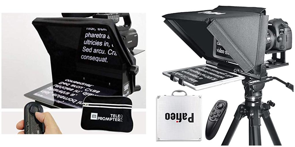 Teleprompter Setup