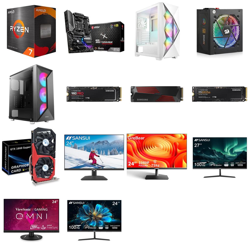 Gaming PC Builds under 250 2024 (US)