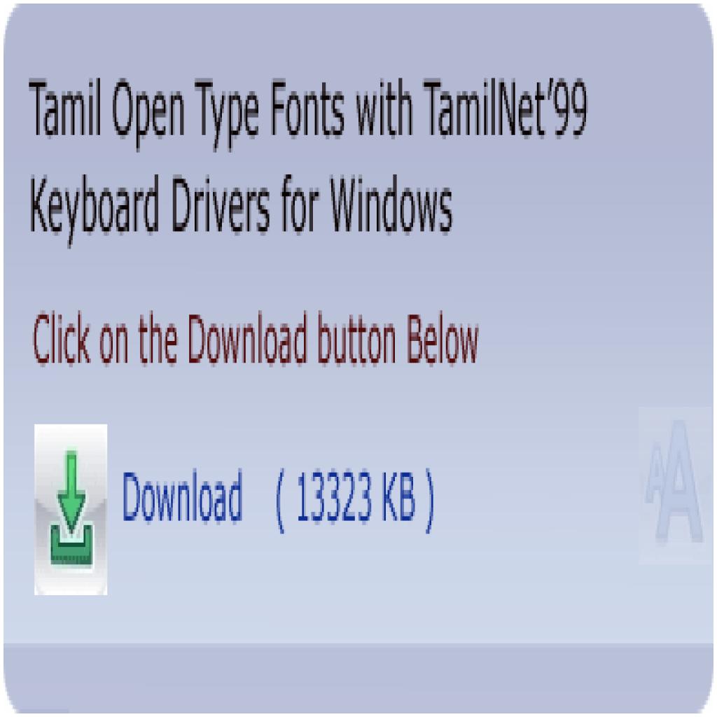 Mcl Vaidehi Tamil Fonts