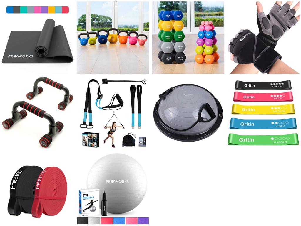 My Top 10 Home Workout Kit