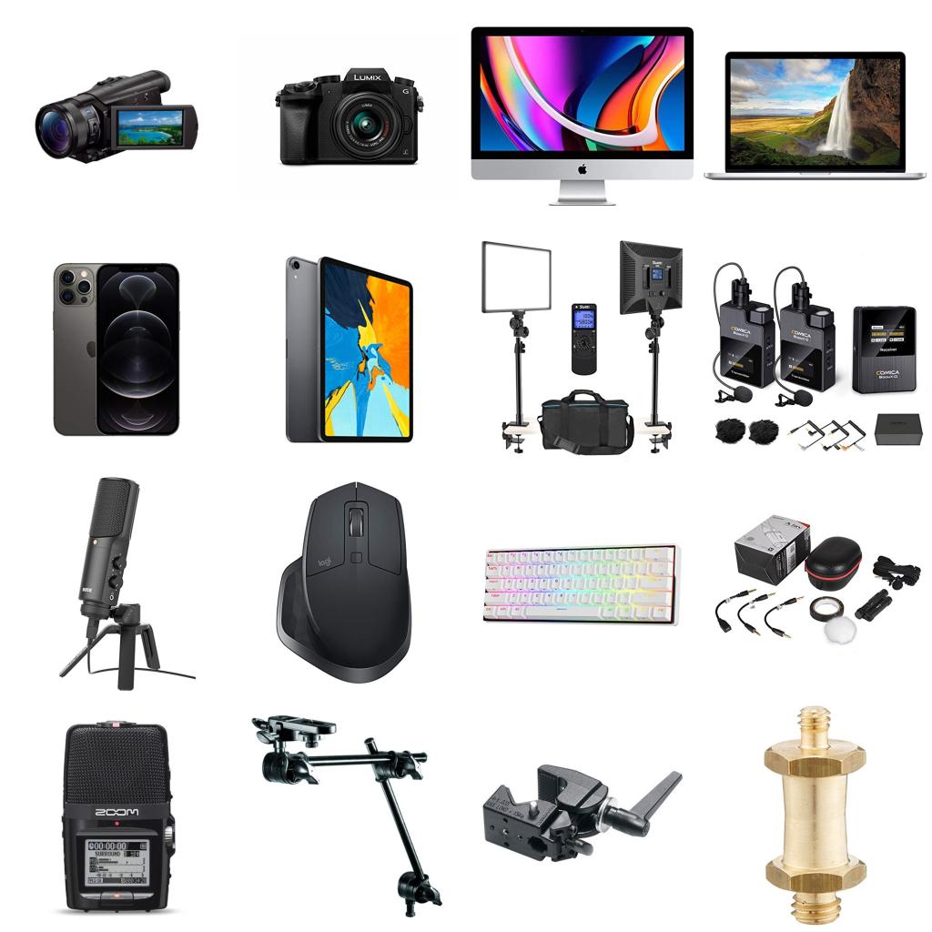 My video and editing kit