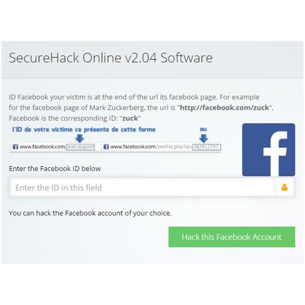 Leer Deze Facebook Id Card