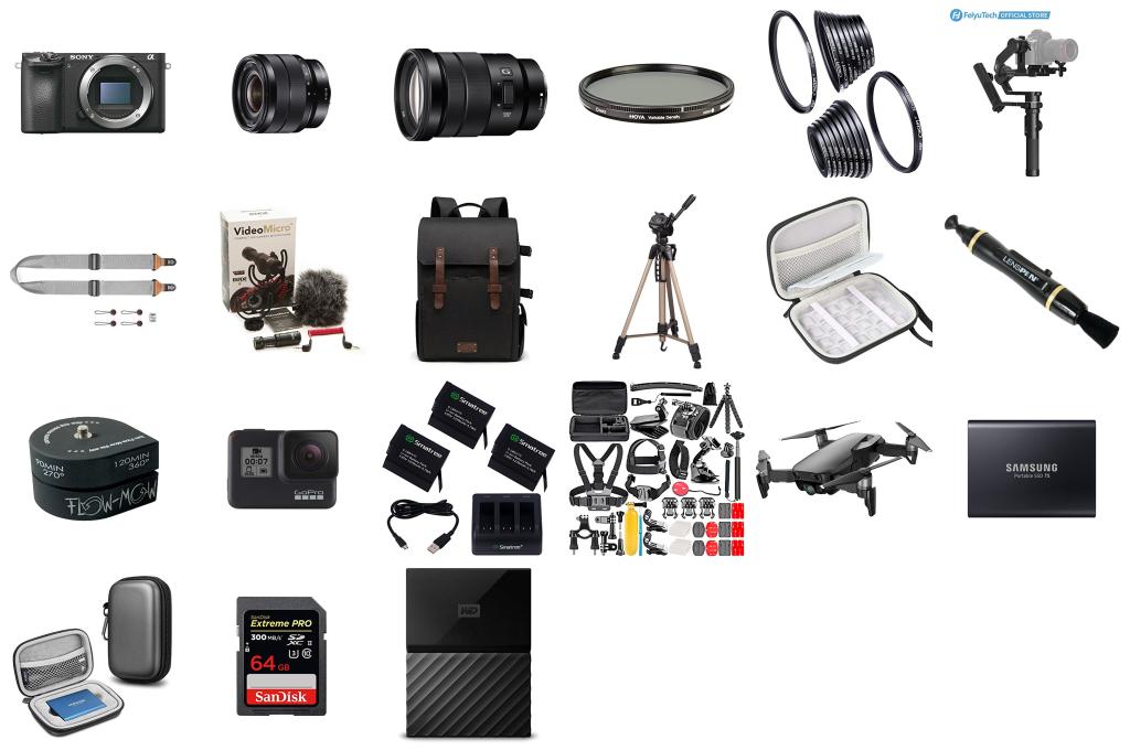 Our Travel Video Filming & Editing Gear