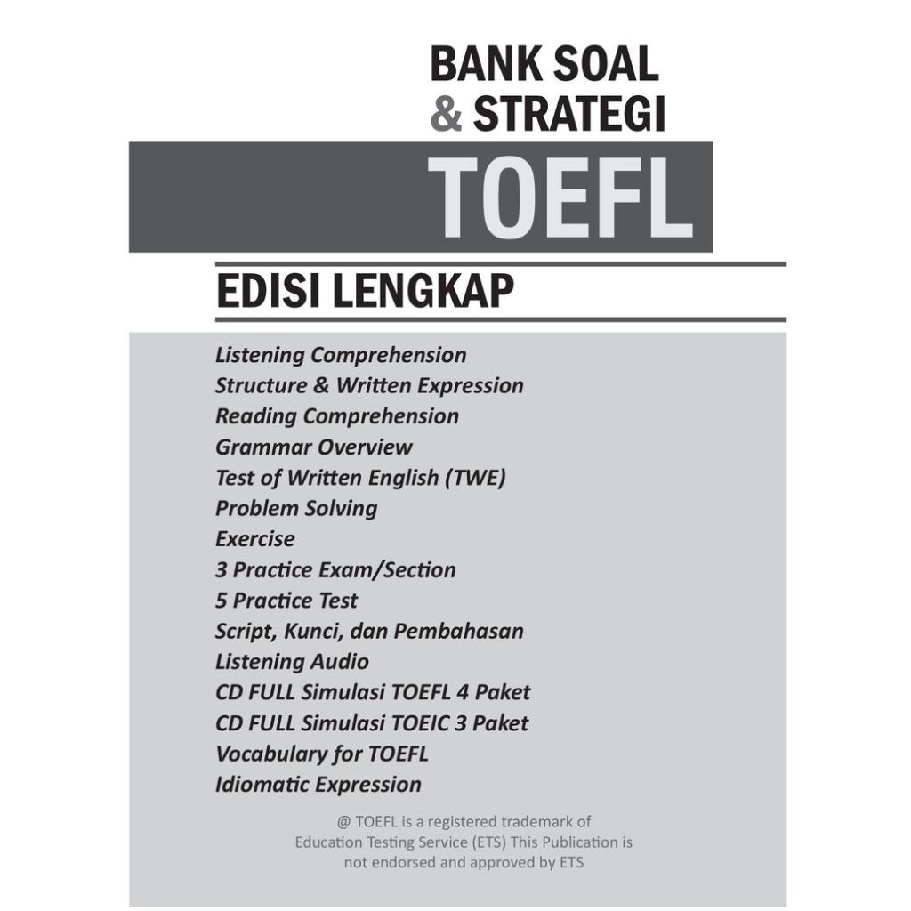 Soal Toefl Itp Dan Pembahasannya Pdf - Doggyseeker