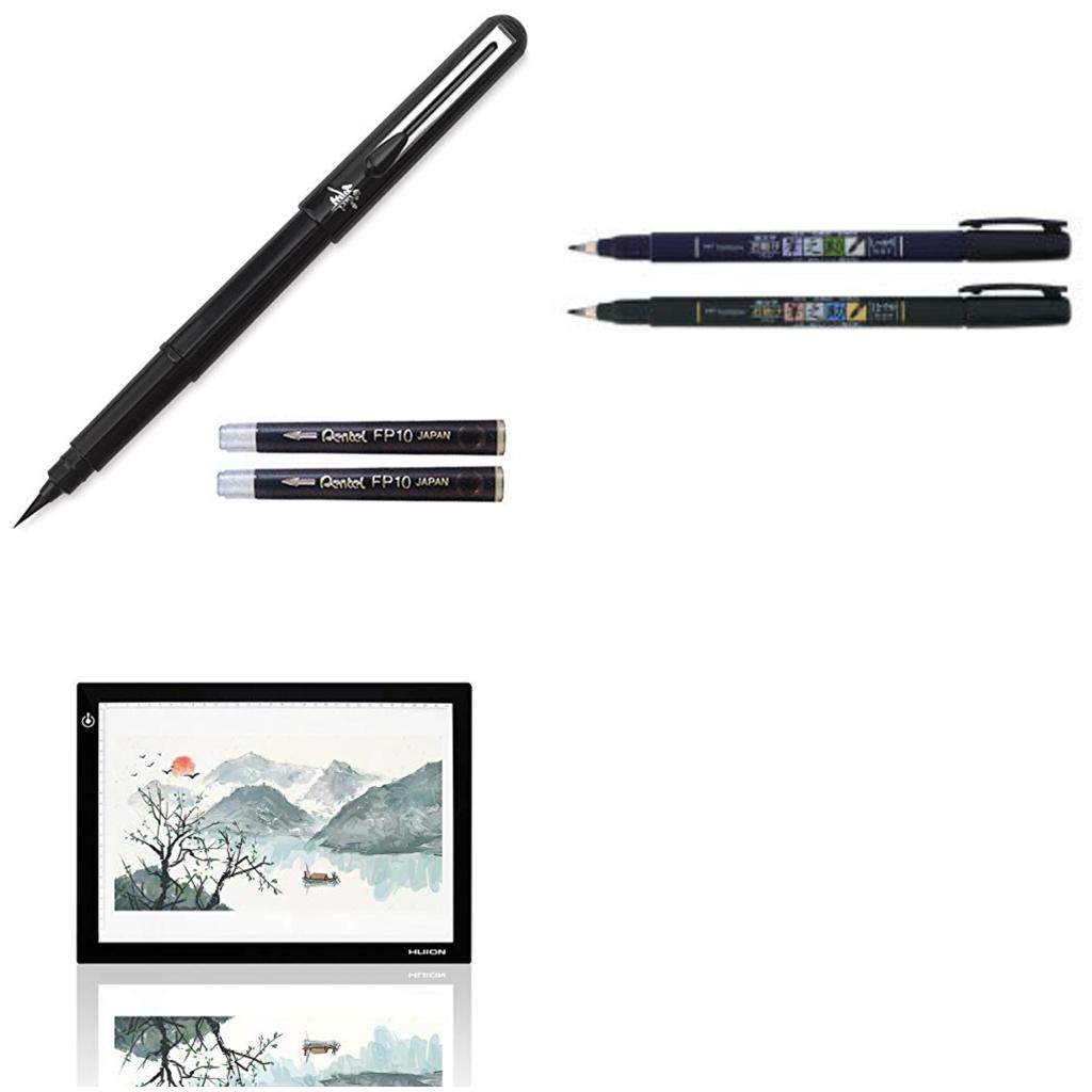 Ink drawing supplies