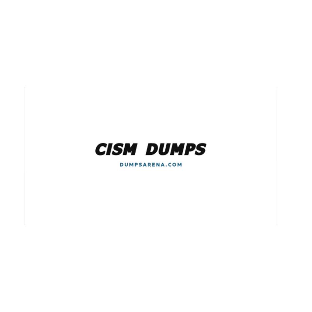 CISM적중율 높은 시험덤프공부