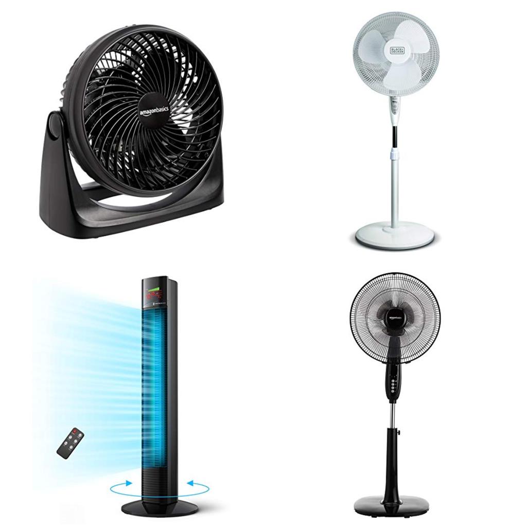 Amazonbasics 3 Speed Small Room Air Circulator Fan 7 Inch