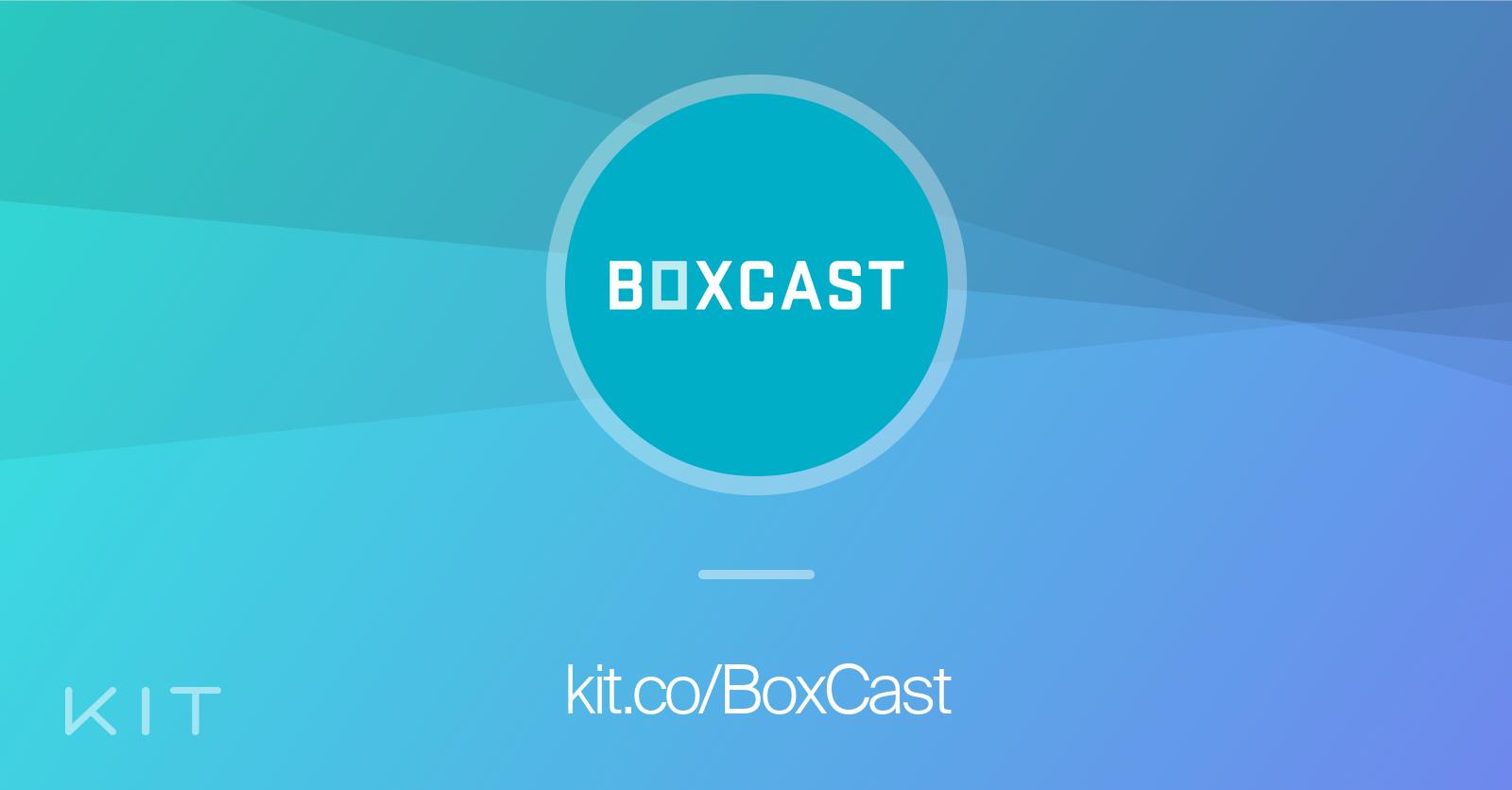 BoxCast (@BoxCast) gear • Kit